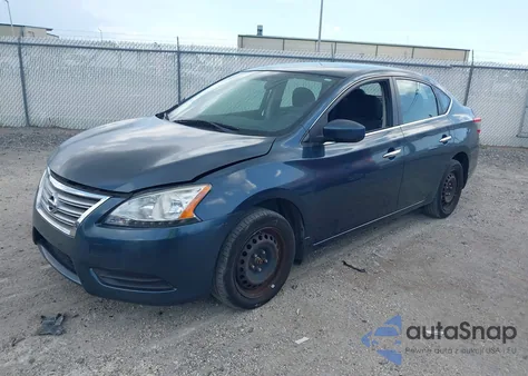 2014 Nissan Sentra Fe+ S/Fe+ Sv/S/Sl/Sr/Sv from USA, damaged, VIN 3N1AB7AP7EL674243